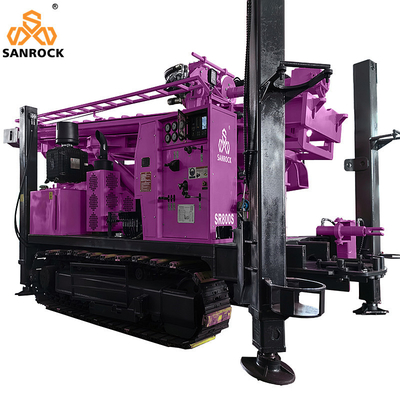 Giàn khoan giếng nước, giàn khoan bánh xích, máy khoan giếng nước ngầm