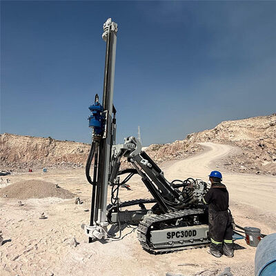 Đầu quay giàn khoan di động công suất 3.7kw Thiết bị khoan lỗ khoan giếng khoan DTH nhỏ