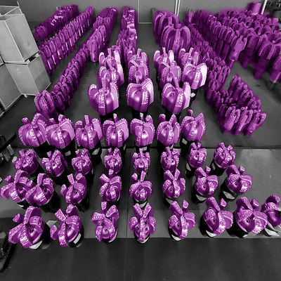 PDC khoan bit 6 lưỡi kim cương đá khoan bit thép thân PDC khoan bit bán