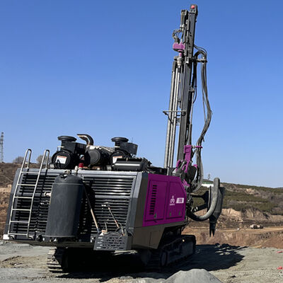 DTH Hammer Drilling Rig Deep 30m Thiết bị khoan lỗ trên bề mặt