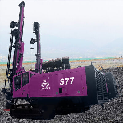 DTH Hammer Drilling Rig Deep 30m Thiết bị khoan lỗ trên bề mặt