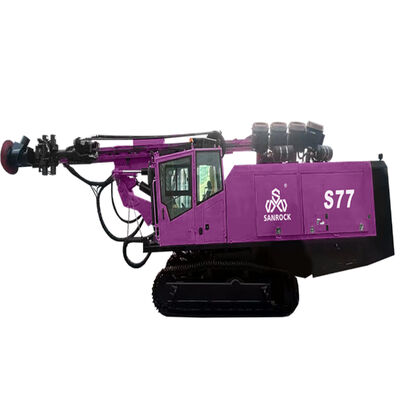 Thiết bị khoan DTH Máy khoan di động hiệu suất cao Blasting Hole Drilling Rig