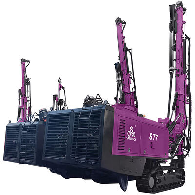 Máy khoan neo hiệu suất cao giàn khoan thủy lực tích hợp giàn khoan bánh xích