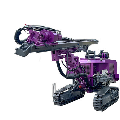 Giàn khoan bề mặt thủy lực DTH, máy khoan búa DTH di động, hiệu quả cao