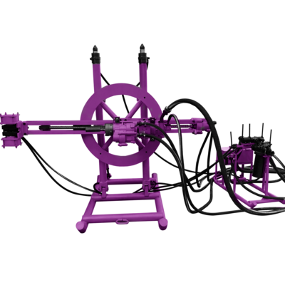 Máy khoan DTH ngầm 360 độ Thiết bị khoan lỗ nổ Giàn khoan nhỏ