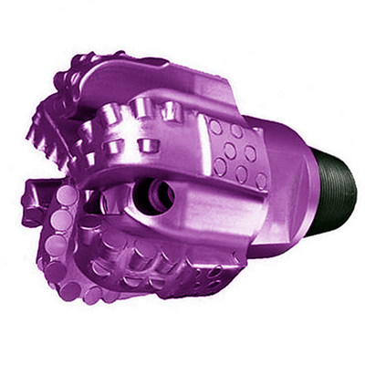 PDC khoan bit 6 lưỡi kim cương đá khoan bit thép thân PDC khoan bit bán