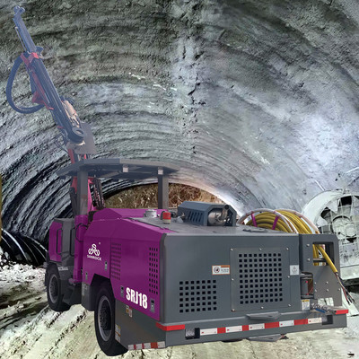 Jumbo Drilling Machine Underground Rotary Blast Hole Drilling Rig High Efficiency Tunnel Drill Rig