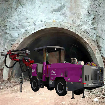 Jumbo Drilling Machine Underground Rotary Blast Hole Drilling Rig High Efficiency Tunnel Drill Rig