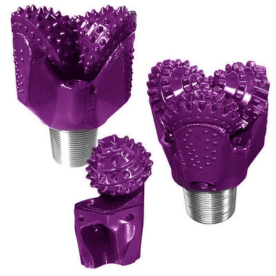 Mũi khoan hình nón con lăn địa chất dầu khí, ổ bi kín cao su, TCI, mũi khoan ba chóp, mũi khoan đá cứng