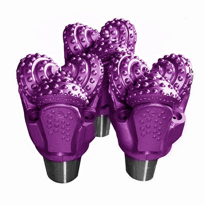 Mũi khoan hình nón con lăn địa chất dầu khí, ổ bi kín cao su, TCI, mũi khoan ba chóp, mũi khoan đá cứng