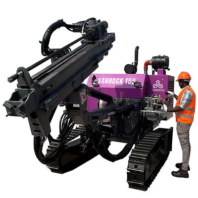 Top Hammer Drilling Machine High Efficiency Blast Hole Drill Rigs Portable Small Drilling Rig