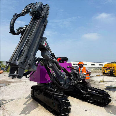 Top Hammer Drilling Equipment Portable Drilling Rig Machine Mining DTH Drill Rig  Manufacturer