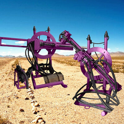 Máy khoan DTH ngầm 360 độ Thiết bị khoan lỗ nổ Giàn khoan nhỏ