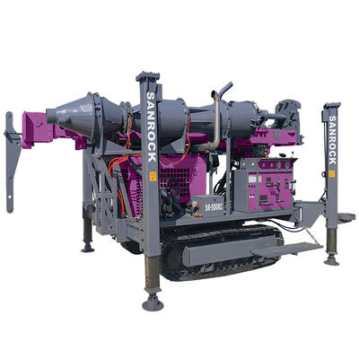 Hydraulic Core Drilling Rig Chuyển dòng hố khoan hố khoan máy khoan kỹ thuật địa kỹ thuật