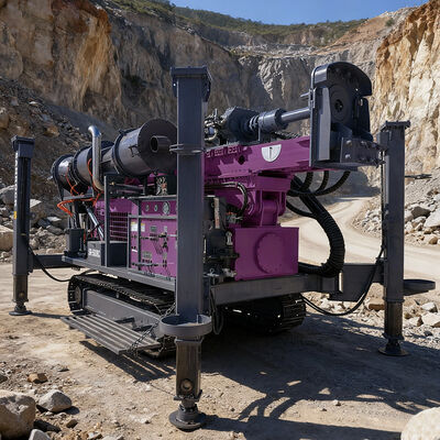Hydraulic Core Drilling Rig Chuyển dòng hố khoan hố khoan máy khoan kỹ thuật địa kỹ thuật