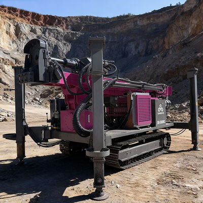 Hydraulic Core Drilling Rig Chuyển dòng hố khoan hố khoan máy khoan kỹ thuật địa kỹ thuật