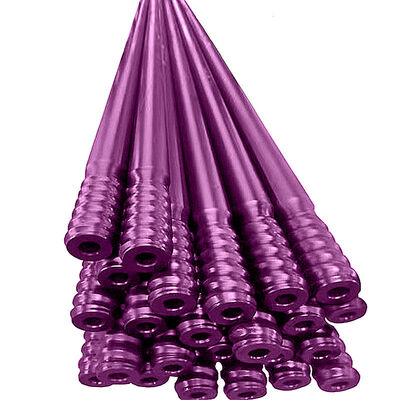 Cây thép có dây xích T38/T45/T51 Công cụ khoan đá hiệu suất cao Cây khoan búa đầu