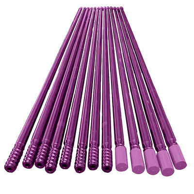 T45 Threaded Drill Rod Length 1525 - 6095mm Extension Speed Drilling Rod for sale