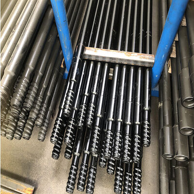 T38 Threading Drill Rod 3660mm Length  MF Drill Rod Mining Drill Pipe Manufacturer