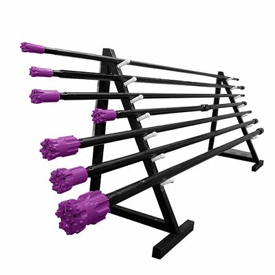 Ống khoan nối ren khai thác mỏ, khai thác đá, đào hầm, nổ mìn, cần khoan cacbua