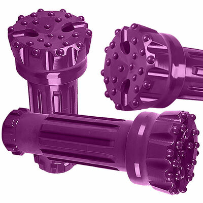 Mũi khoan lỗ khoan đá Bộ phận máy khai thác Mũi khoan nút DTH DHD380 Bộ mũi khoan