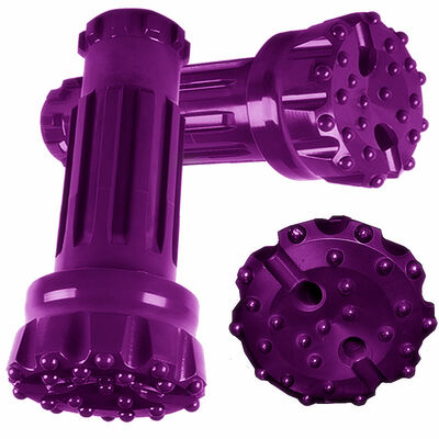 Mũi khoan búa khí nén DTH áp suất cao bằng cacbua vonfram, mũi khoan đá, mũi khoan giếng nước