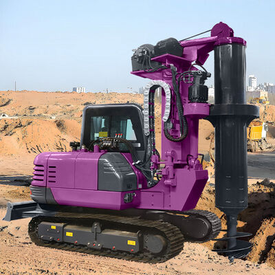 Máy khoan xoay nhỏ gọn Công trình xây dựng đô thị Máy khoan lỗ cào