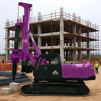 Máy khoan lỗ quay cao độ chính xác cao 15m Độ sâu Máy khoan quay thủy lực