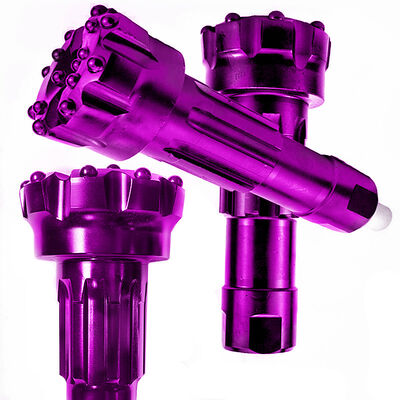 Khoáng sản DTH khoan bit xử lý nhiệt Quá trình khoan đá cứng Công cụ khoan DTH búa và bit