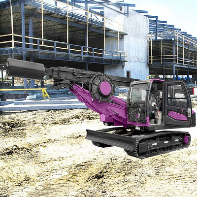 Máy đóng đống quay Cơ sở hạ tầng xây dựng Máy xây dựng Máy khoan quay di động