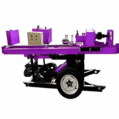 Đồ bọc khoan DTH di động với điều khiển thủy lực và trọng lượng nhẹ hiệu quả khoan cao cho khoan lỗ nổ