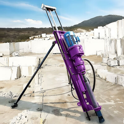 Rock Blast Hole Drilling Rig Tốc mô-men xoắn 3000N.m Foundation Construction Động cơ khoan DTH DTH