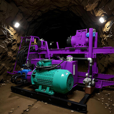 Rock Core Drilling Rig Geotechnical Mobile Drilling Rig Đường hầm Khảo sát Core Drilling Rig Máy