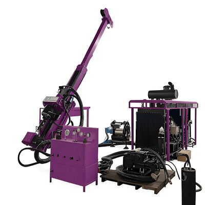 Rock Core Drilling Rig Geotechnical Mobile Drilling Rig Đường hầm Khảo sát Core Drilling Rig Máy