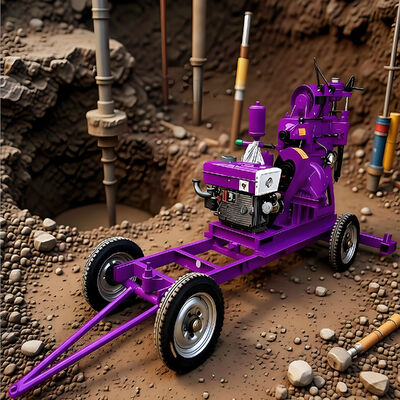 Core Drilling Rig Machine 100m 200m Hydraulic Exploration Drilling Equipment Mining Core Drilling Rig