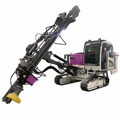 Máy khoan khai thác mỏ Máy thay đổi thanh tự động Máy khoan động cơ diesel Máy khoan thủy lực DTH