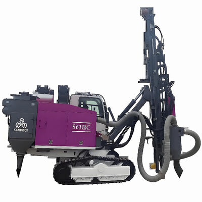 Thiết kế cabin nhỏ gọn Crawler khoan giàn tốc độ cao máy khoan lỗ nổ khoan khai thác mỏ DTH khoan giàn