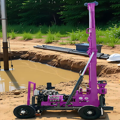 Rapid Mobilization Core Sample Drilling Rig Machine Geological Investigation Hydraulic Core Drilling Rig 