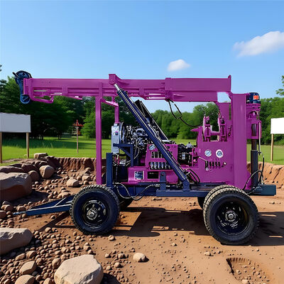 Rapid Mobilization Core Sample Drilling Rig Machine Geological Investigation Hydraulic Core Drilling Rig 