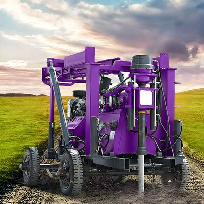 Vertical Rotation Hydraulic Core Drilling Rig Rock And Soil Sampling Drilling Machine Deep Core Drill Rig