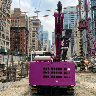 Auger Pile Driver Diesel Hydraulic Pile Driving Machine Photovoltaic Solar Pile Driver for Sale