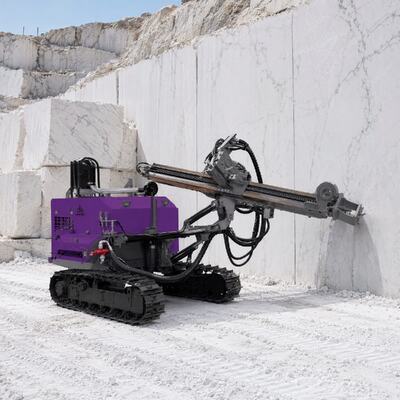 SANROCK Crawler DTH Drilling Rig Máy Khoan Lỗ Nổ Mô-men Xoắn Lớn Máy Khoan Thủy Lực