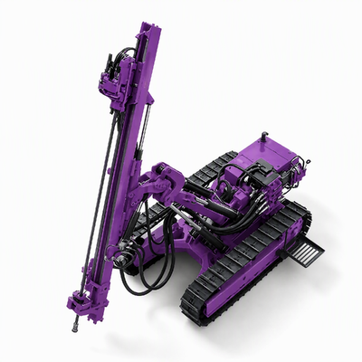 Fully Pneumatic DTH Drilling Rig Flexible Maneuverability Mining Equipment Rotary Blasthole Drilling Machine  